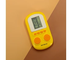 Gra Elektroninių arkadinių žaidimų nešiojamoji konsolė geltonos spalvos