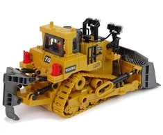 Lean Toys 2.4G nuotolinio valdymo buldozeris su judančiu kaušu