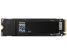 Samsung 990 EVO Plus kietojo būsenos diskas SSD / 4 TB / 7150 MB/s / 1350000 IOPS / Juodas