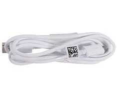 Samsung ECB-DU4EWE universalus mikro USB duomenų ir įkrovimo laidas 1,5 m baltas (OEM)