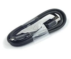 Samsung ECB-DU5ABE universalus mikro USB duomenų ir įkrovimo laidas 1m juodas