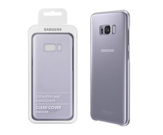 Samsung Galaxy S8+ permatomas dėklas (Violetinis) QG955CVE 