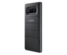 Samsung Note 8 Apsauginis Atverčiamas Dėklas Juodas