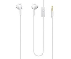 Ausinės Samsung EHS61ASFWE su mikrofonu Baltos (OEM)