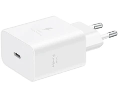 Samsung EP-T4511NWE USB-C 45W Travel Charger / baltas