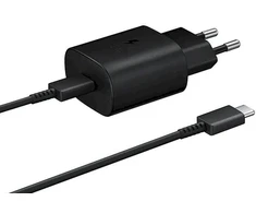 Samsung EP-TA800EBE + EP-DG980BBE Travel Charger 25W + USB-C - USB-C Data Cable (OOB Bulk)