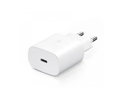 Samsung EP-TA800EWE Travel Charger USB-C 25W baltas (OOB Bulk)
