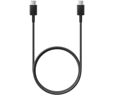Samsung EP-TA845EBE + EP-DW767JBE 45W Travel Charger + USB-C/USB-C Data Cable / juodas