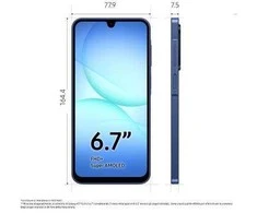 Išmanusis telefonas Samsung Galaxy A17 5G A176 Dual Sim 8GB RAM 256GB – Mėlyna