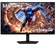 Monitorius Samsung Odyssey G8 LS32HG802ESXEN - 165Hz 6K | 330Hz 3K | IPS | 31.5" | Pivot | HDMI 2.1 | DP 2.1