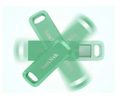 USB laikmena Sandisk Ultra Dual Drive Go 512 GB, žalia