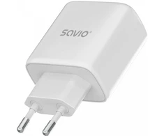 Pakrovėjas - SAVIO LA-06 30W USB Type A &amp; C Greitas Įkrovimas