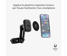 Telefona turētājs SBS Magnetic Double clip