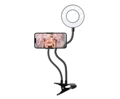 Trikojis SBS Pasukamas LED žiedas Stalinis laikiklis