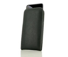 Dėklas SBS Trust Leather Sleeve Universal Case 7 - 12.5 cm Juodas