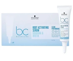 Schwarzkopf Professional BC Bonacure Root Activating Serum serumas silpniems ir slenkantiems plaukams, 8 x 7ml