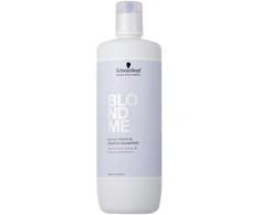 Schwarzkopf Professional BlondMe Bond Repair Violetinė Šampūnas šampūnas šviesiems plaukams, 1000 ml