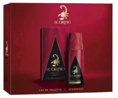 Scorpio Rouge EDT rinkinys vyrams (EDT 75 ml + Dezodorantas 150 ml)