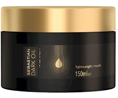 Sebastian Professional Dark Aliejus Lightweight Kaukė Plaukų kaukė, 150 ml