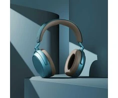 Sennheiser „Momentum 4“ belaidės žalsvai mėlynos ausinės
