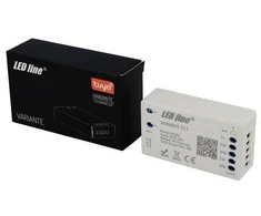 Sieninis šviestuvas LED valdiklis, 12-24V, 4x4A, CCT, Wi-Fi TUYA VARIANTE +RF, LED LINE