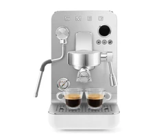 Kavos aparatas SMEG ESPRESSO COFFEE MACHINE COLLECTION Baltas EMC02WHMEU
