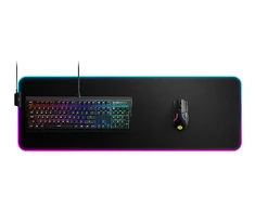 Medžiaginis pelės kilimėlis žaidimams SteelSeries QcK Prism Cloth RGB XL