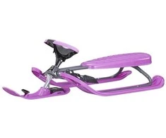 Rogutės Stiga SNOWRACER® Curve Gray Rožinė