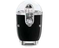 Smeg Citrusinių vaisių sulčiaspaudė CJF11BLEU, blizgi juoda