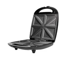Sumuštinių keptuvas Camry | Sumuštinių keptuvė XL | CR 3023 | 1500 W | Lentelių skaičius 1 | Kepinių skaičius 4 | Juodas