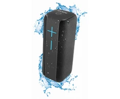 Speaker SVEN PS-205, juodas (12W, Atsparus vandeniui (IPx6), TWS, Bluetooth, FM, USB, Micro SD, 1500mA*h); SV-019761
