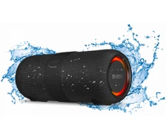 Speaker SVEN PS-340, juodas (24W, Atsparus vandeniui (IPx6), TWS, Bluetooth, FM, USB, 3600mA*h)
