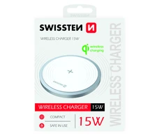 Swissten 15W belaidis įkroviklis su USB-C 1,5 m laidu