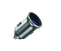 Krautuvas Swissten SWISSTEN automobilio įkroviklis 36W, 2-port, USB-C, USB-A