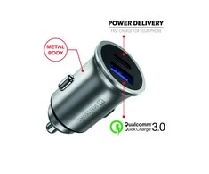 Krautuvas Swissten SWISSTEN automobilio įkroviklis 36W, 2-port, USB-C, USB-A