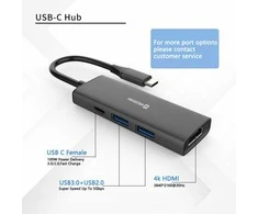 SWISSTEN USB-C HUB 4-IN-1