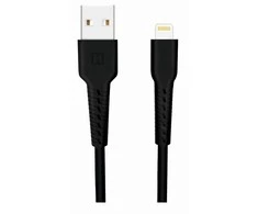 Swissten USB - Lightning 1.0m juoda