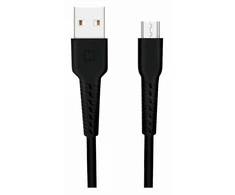 Swissten USB - mikro USB 1.0m juoda