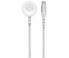 Swissten pintas metalinis magnetinis belaidis įkroviklis, skirtas Apple Watch USB-C 1,2 m