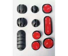 Swissten Cable Managment rinkinys 10vnt