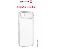 „Swissten“ skaidrus želė dėklas, skirtas „Apple iPhone 17 Air“.