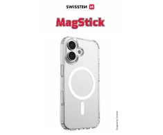 „Swissten“ skaidrus želė dėklas, skirtas „Apple iPhone 17“ – permatomas