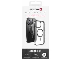 „Swissten Clear Jelly MagStick“ metalinis dėklas, skirtas „Apple iPhone 16e“ / „iPhone 17e“