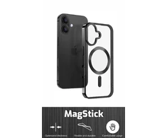 Dėklas Swissten Clear Jelly MagStick Metallic Case for Apple iPhone Air