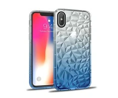 Swissten Crystal Clear Case 1 mm Silikoninis dėklas for Samsung G960 Galaxy S9 Transparent - Mėlyna