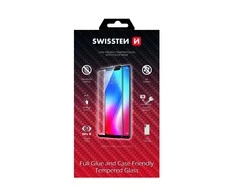 Swissten grūdinto stiklo ekrano apsauga, pro Apple iPhone SE 2020, juoda, tinka dėklui ir spalvotas rėmelis