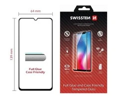 Swissten Full Face 5D Tempered Glass Samsung Galaxy A40 Juodas