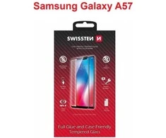 Swissten Full Face Color Frame Tempered Glass for Samsung Galaxy A57 5G