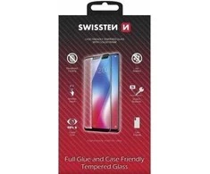 SWISSTEN FULL GLUE COLOR FRAME CASE FRIENDLY sklo pro SAMSUNG A705 GALAXY A70 juoda