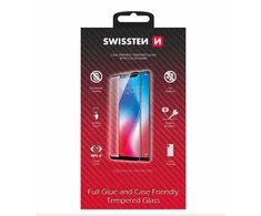 SWISSTEN FULL GLUE COLOR FRAME CASE FRIENDLY sklo pro SAMSUNG S918 GALAXY S24 ULTRA 5G juoda